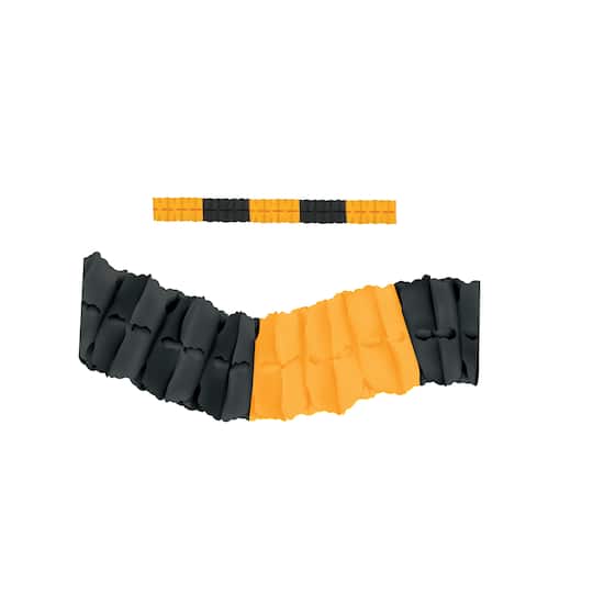 Beistle Black & Yellow Leaf Garlands, 2ct.